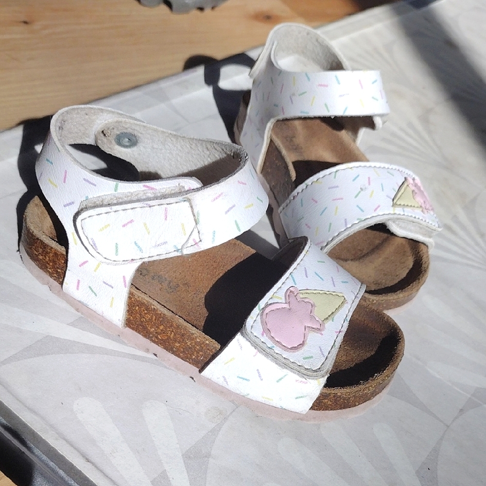 Billowy Kids Cork Ice Cream Sandals